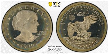 1979-S SBA$1 Type 2 PR68DCAM