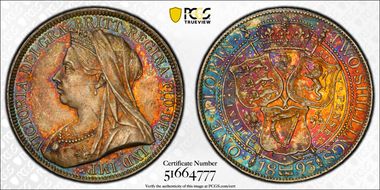 1893 Florin S-3939 MS63