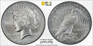 2024 $1 Peace Dollar First Strike MS69
