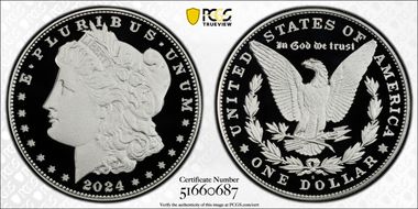 2024-S $1 Morgan Dollar First Strike PR70DCAM
