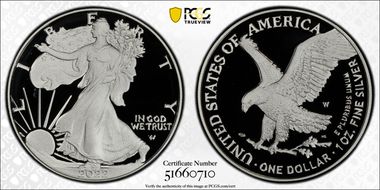 2022-W  $1 Silver Eagle First Strike PR70DCAM