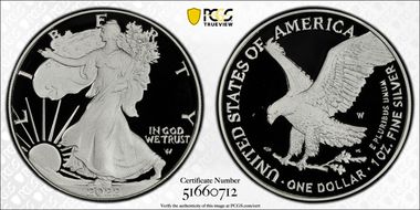 2022-W  $1 Silver Eagle First Strike PR69DCAM
