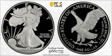 2024-W  $1 Silver Eagle First Strike PR70DCAM