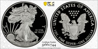 2017-W $1 Silver Eagle First Strike PR70DCAM
