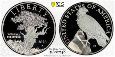 2023-P Medal American Liberty First Strike PR69DCAM