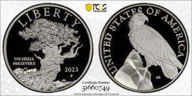 2023-P Medal American Liberty First Strike PR70DCAM