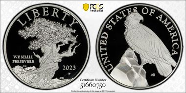 2023-P Medal American Liberty First Strike PR69DCAM