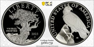 2023-P Medal American Liberty First Strike PR69DCAM