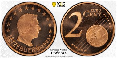 2003 € 0.02 PL69RD