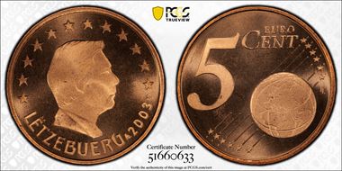 2003 € 0.05 PL69RD