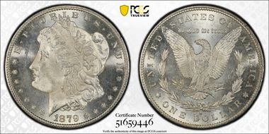 1879-S $1 MS64