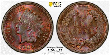 1908 1C MS64RB