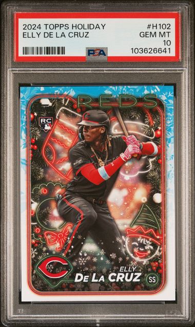2024 Topps Topps Holiday #H102 Elly De La Cruz front