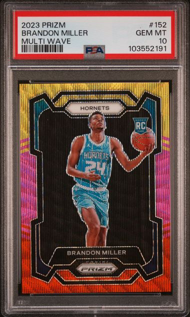 2023 Panini PANINI PRIZM MULTI WAVE #152 Brandon Miller front