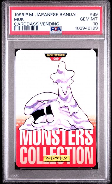 Muk card PSA 10, cert 103946199