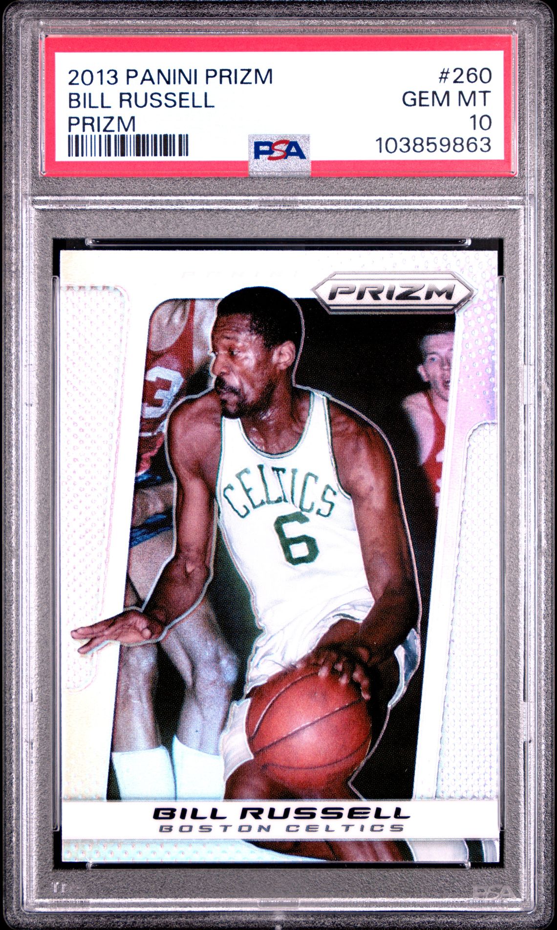 2013 Panini PANINI PRIZM #260 Bill Russell front