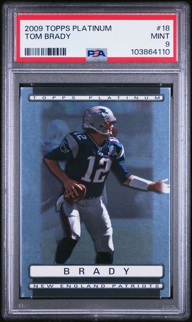 Topps Tom Brady front
