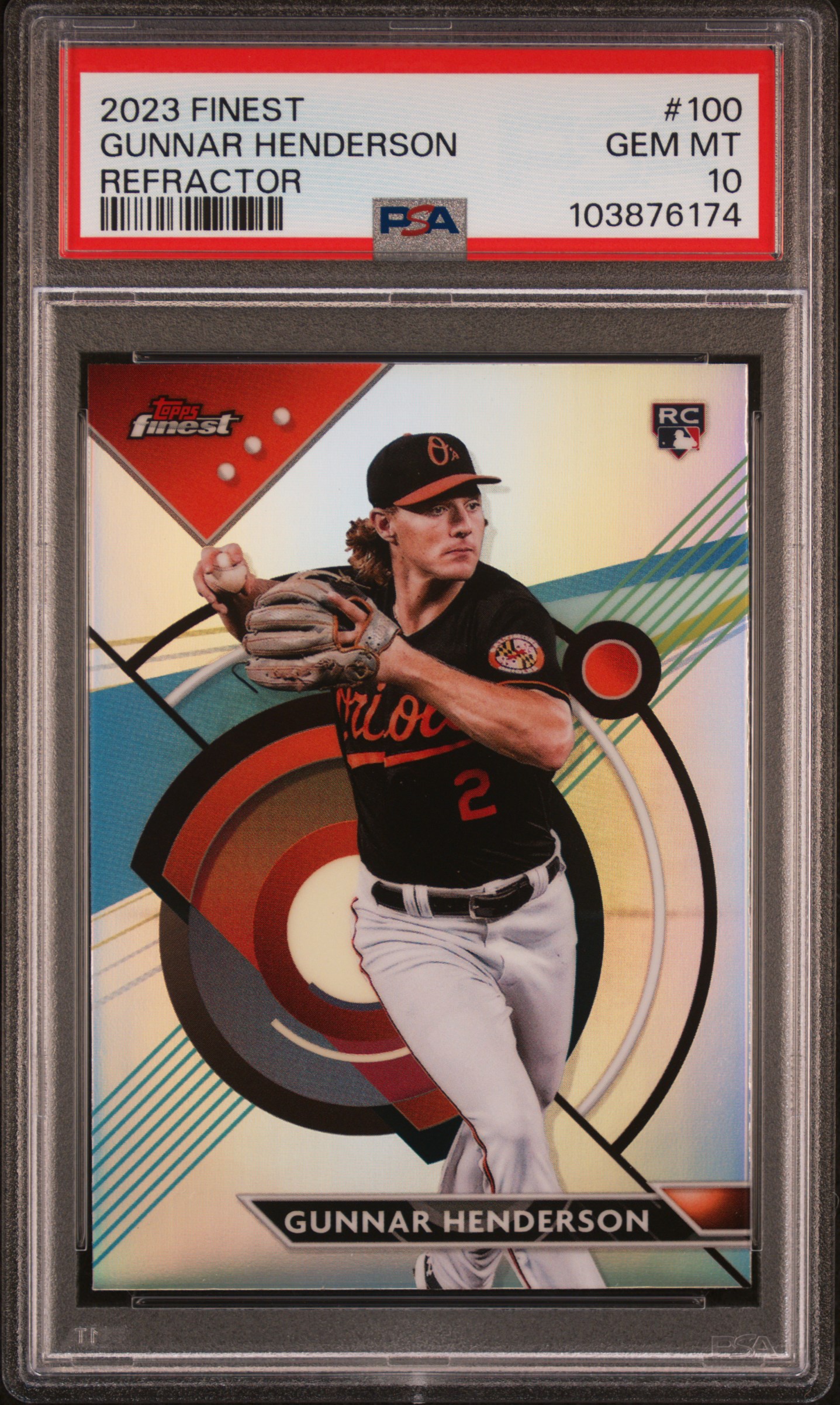 Gunnar Henderson 2023 Topps Finest