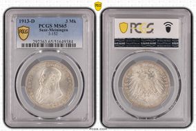 1913-D 3 Mk J-152 MS65