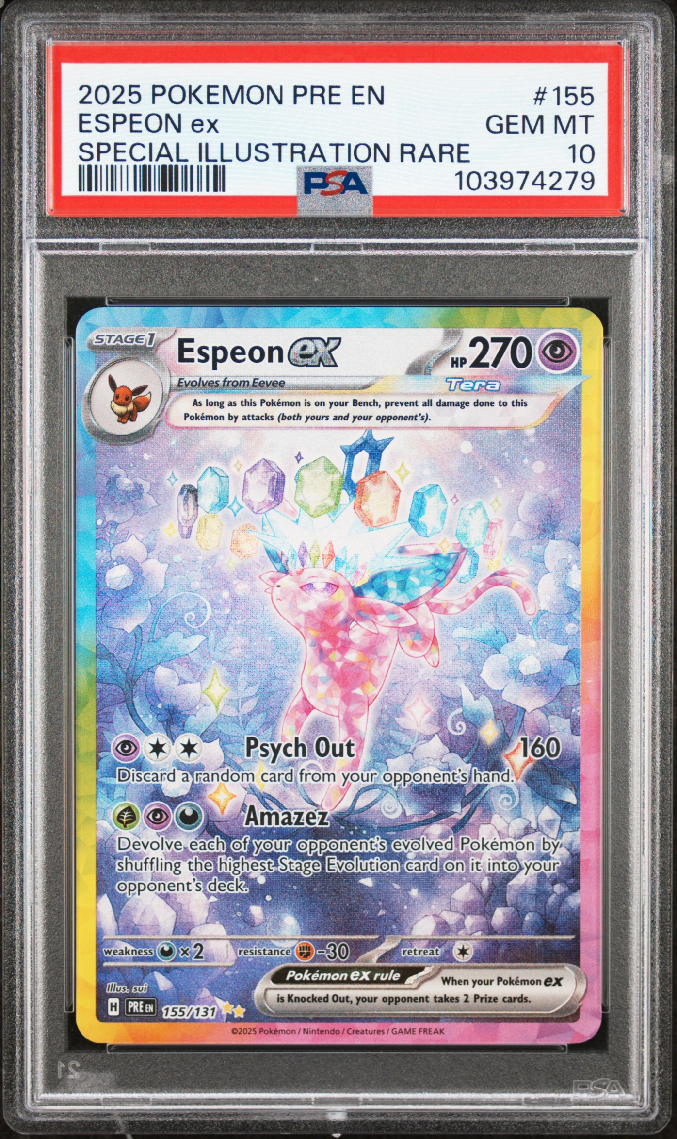 Espeon ex #155