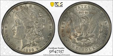 1898 $1 AU50
