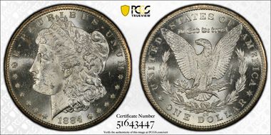 1884-CC $1 MS63