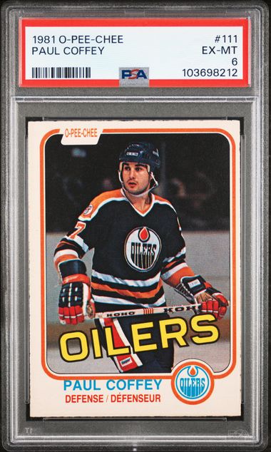 1981 Upper Deck O-Pee-Chee #111 Paul Coffey front