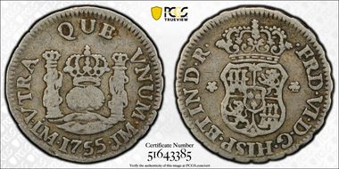 1755-LM JM 1/2 R Calico-56 VF20