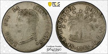 1858-PTS FJ 4 Sol VF35