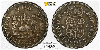 1755-LM JM 1/2 R Calico-56 XF40