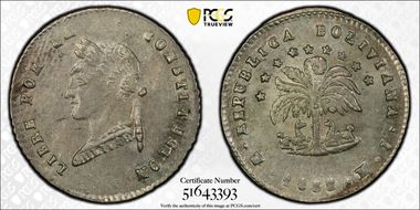 1855-PTS MJ 1/2 Sol KM-118.1 MS62