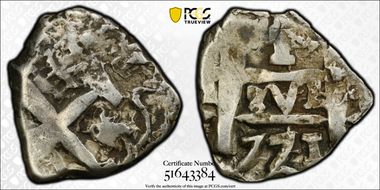 1771-P V-Y Real Calico-461 VF20