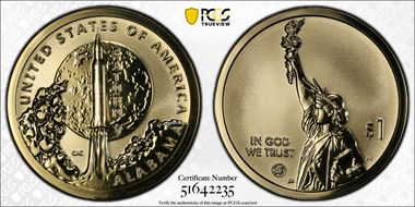 2024-S $1 American Innovation AL Rev PR Saturn V PR69