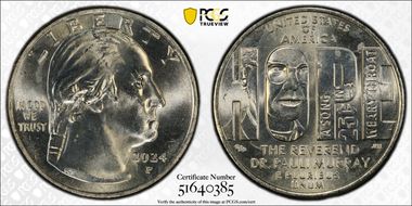 2024-P 25C Rev. Dr. Pauli Murray MS65