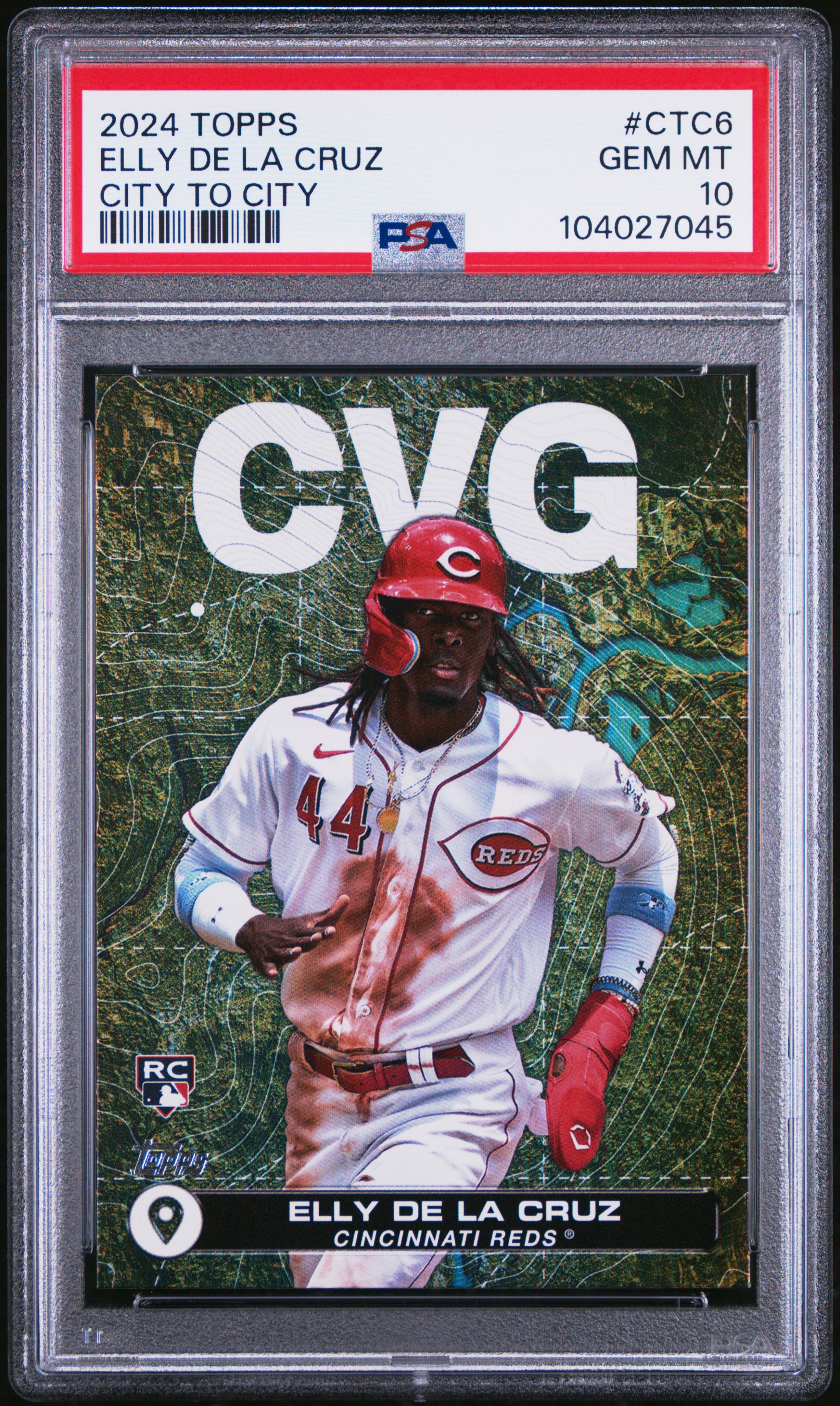 2024 Topps City To City Elly De La Cruz #Ctc6 Gem Mt 10 front