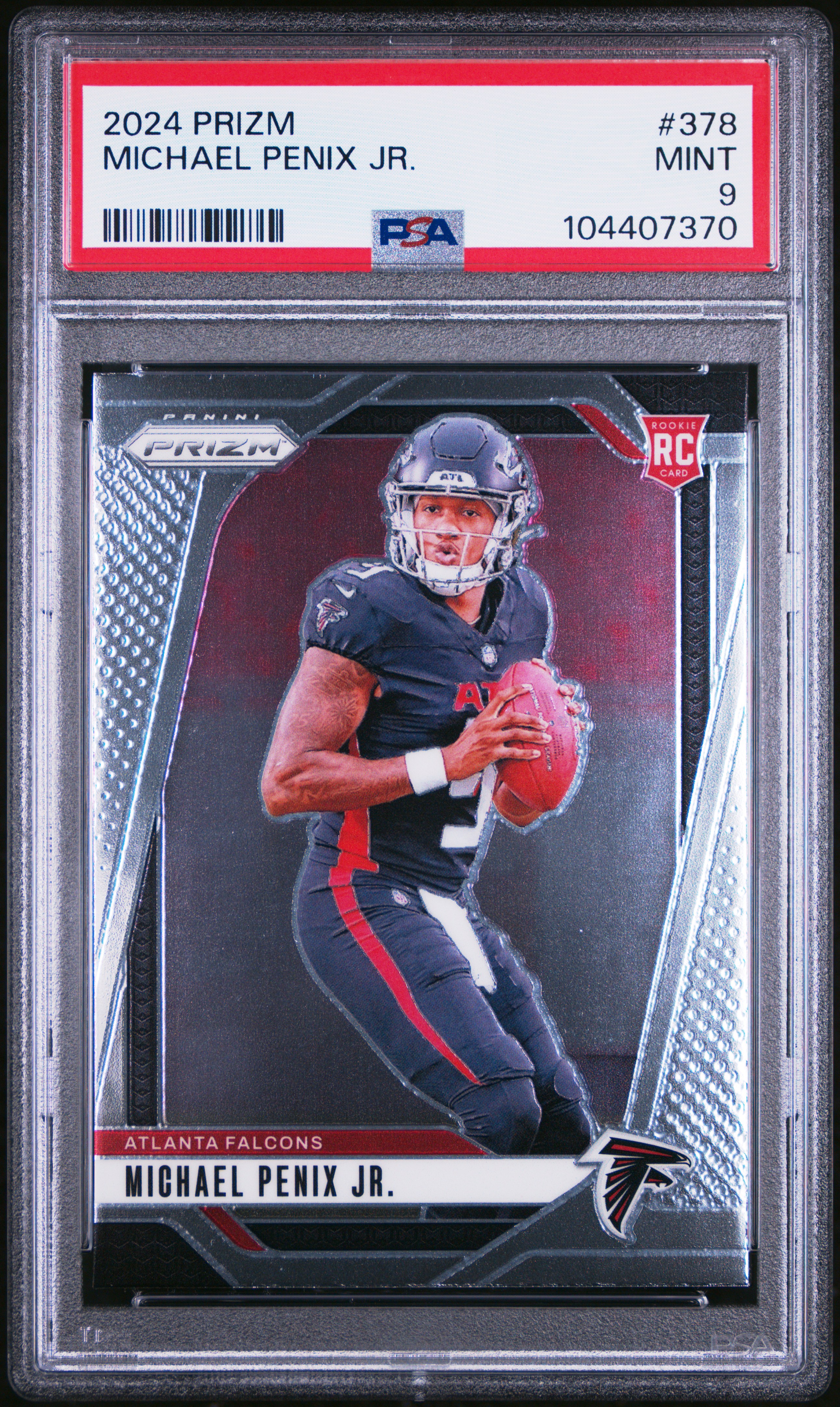 2024 Panini Prizm Michael Penix Jr. #378 Mint 9 front