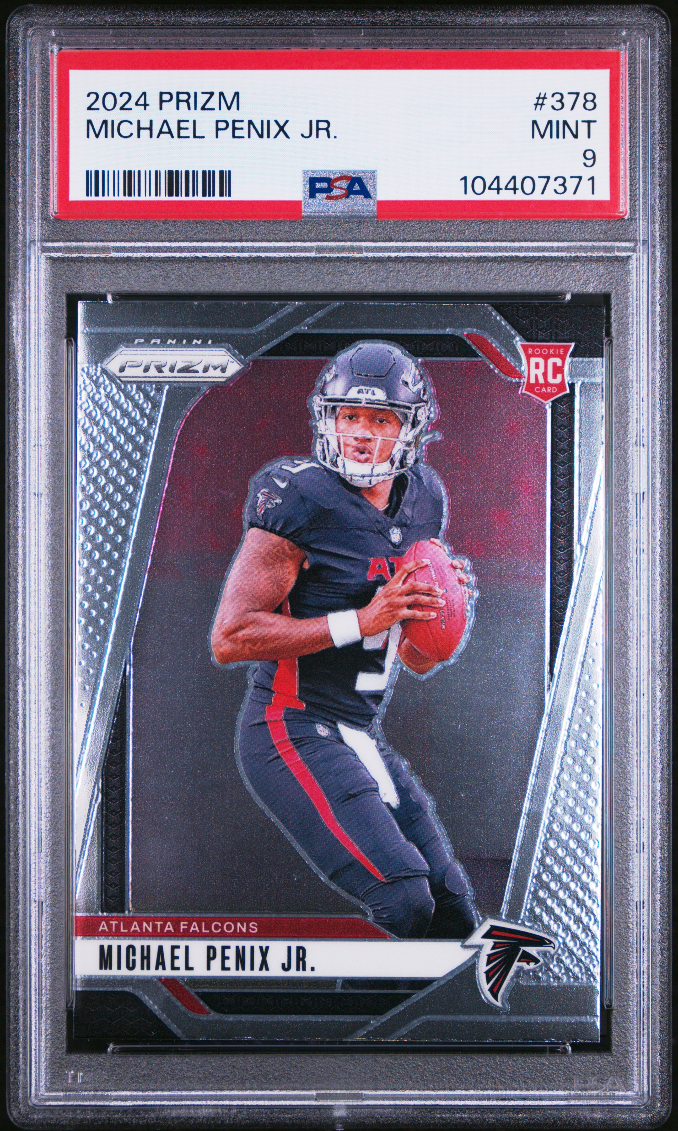 2024 Panini Prizm Michael Penix Jr. #378 Mint 9 front