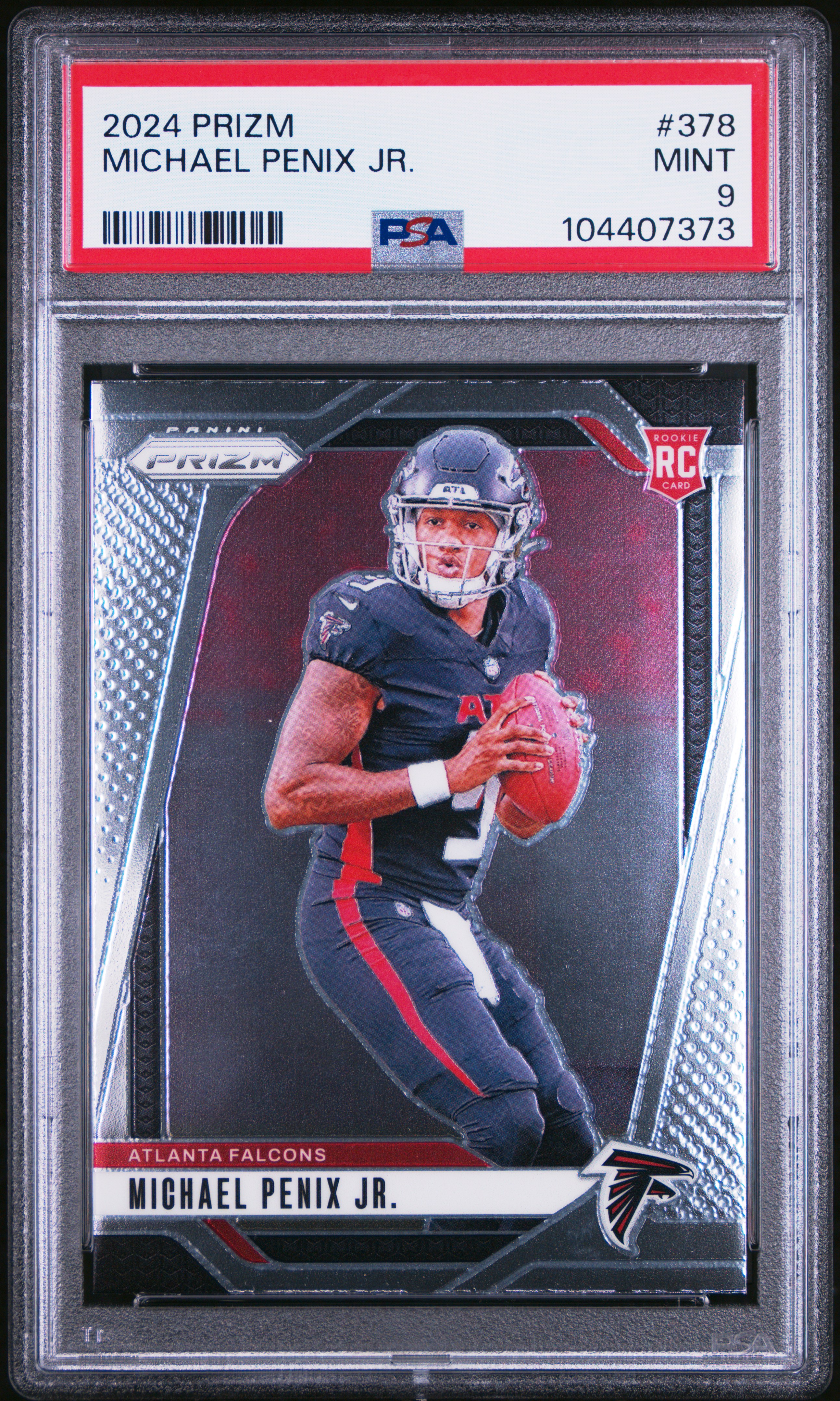 2024 Panini Prizm Michael Penix Jr. #378 Mint 9 front