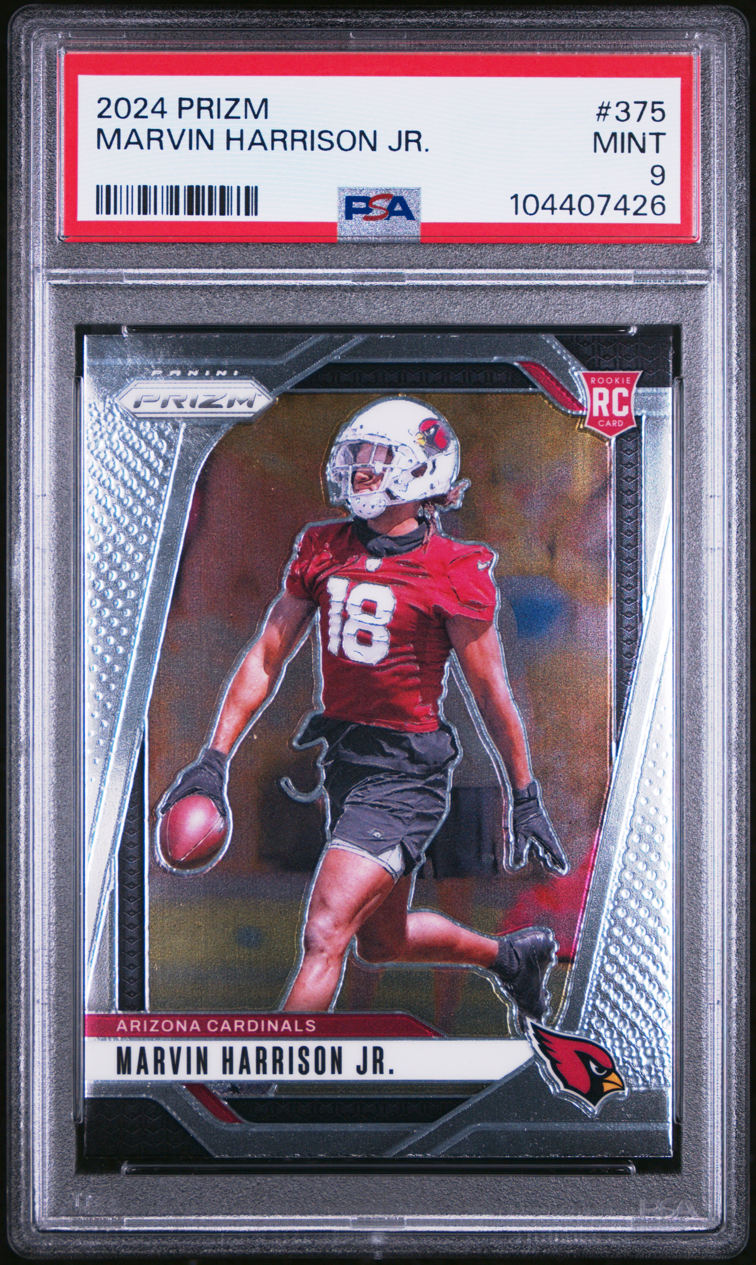 2024 Panini Prizm Marvin Harrison Jr. #375 Mint 9 front