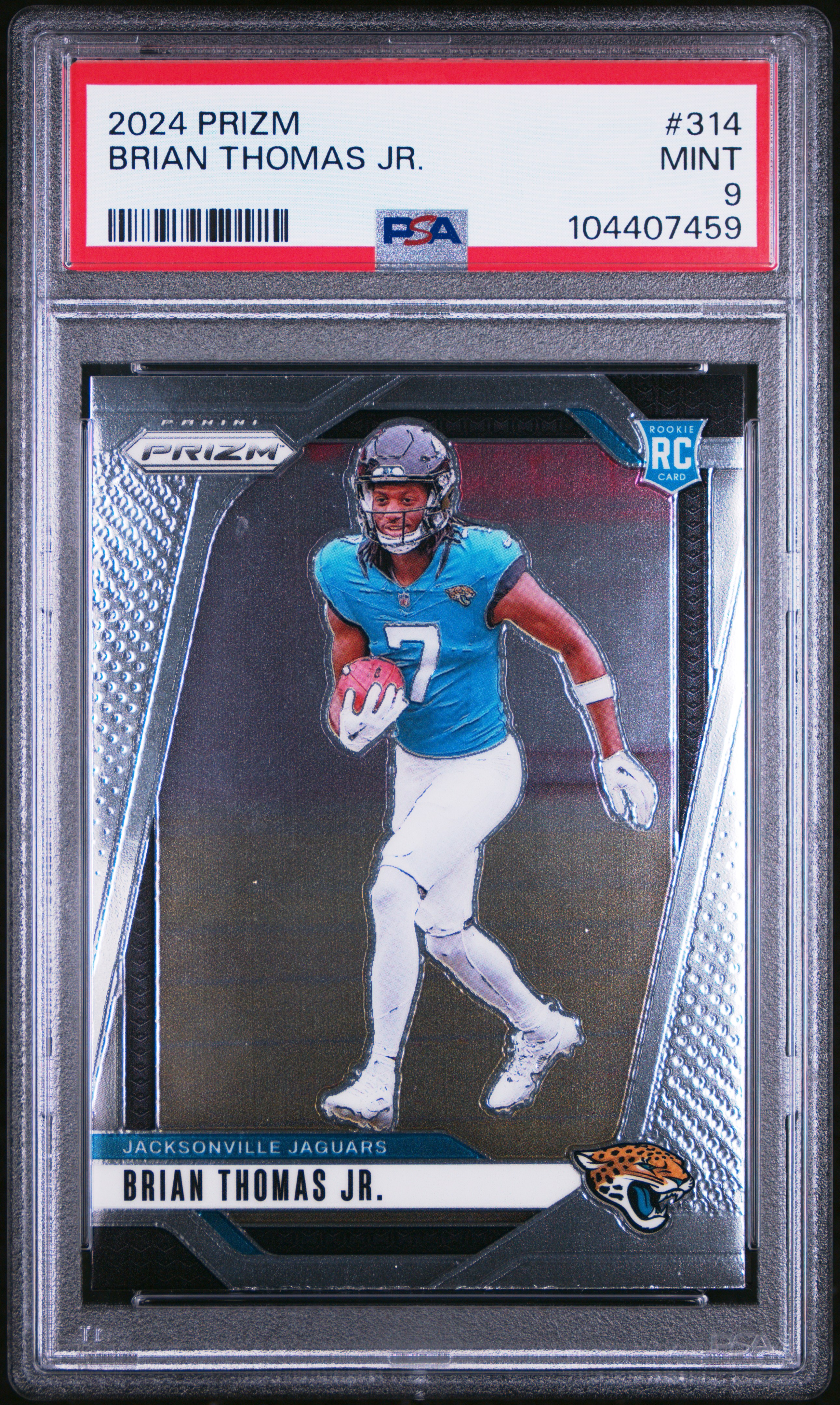 2024 Panini Prizm Brian Thomas Jr. #314 Mint 9 front