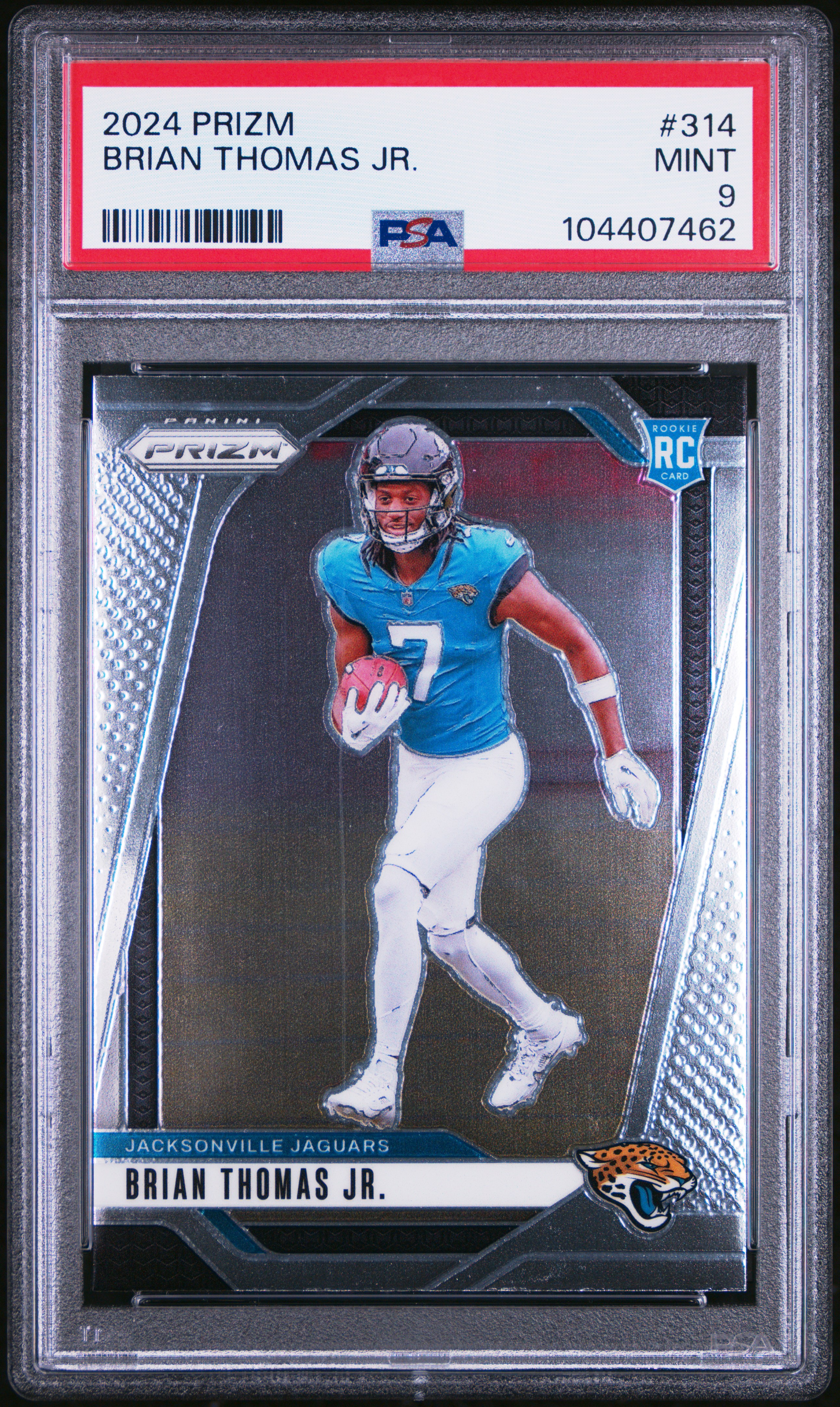 2024 Panini Prizm Brian Thomas Jr. #314 Mint 9 front