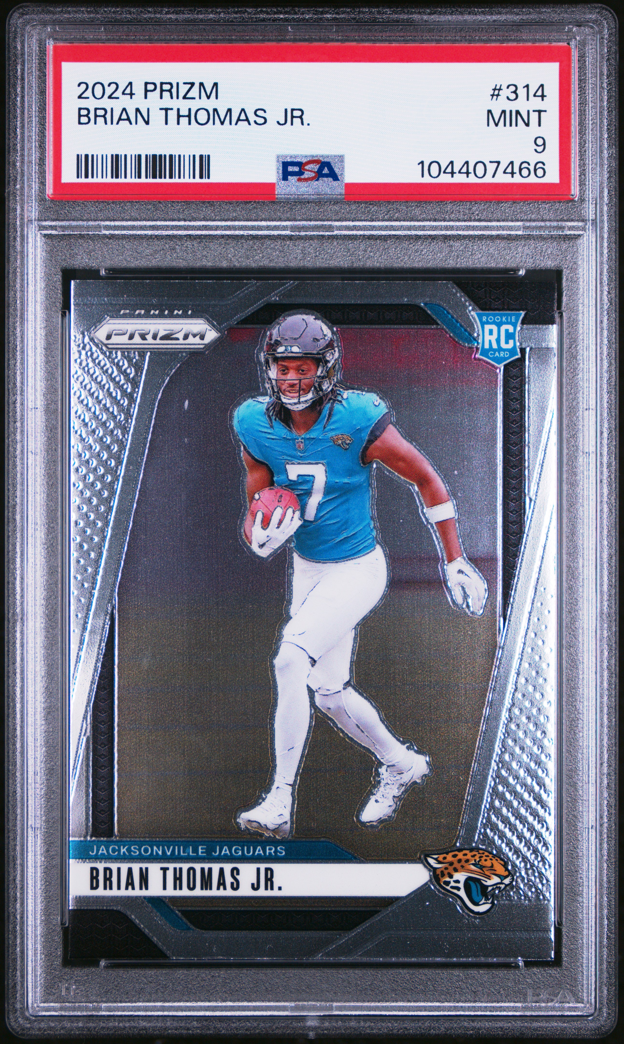 2024 Panini Prizm Brian Thomas Jr. #314 Mint 9 front