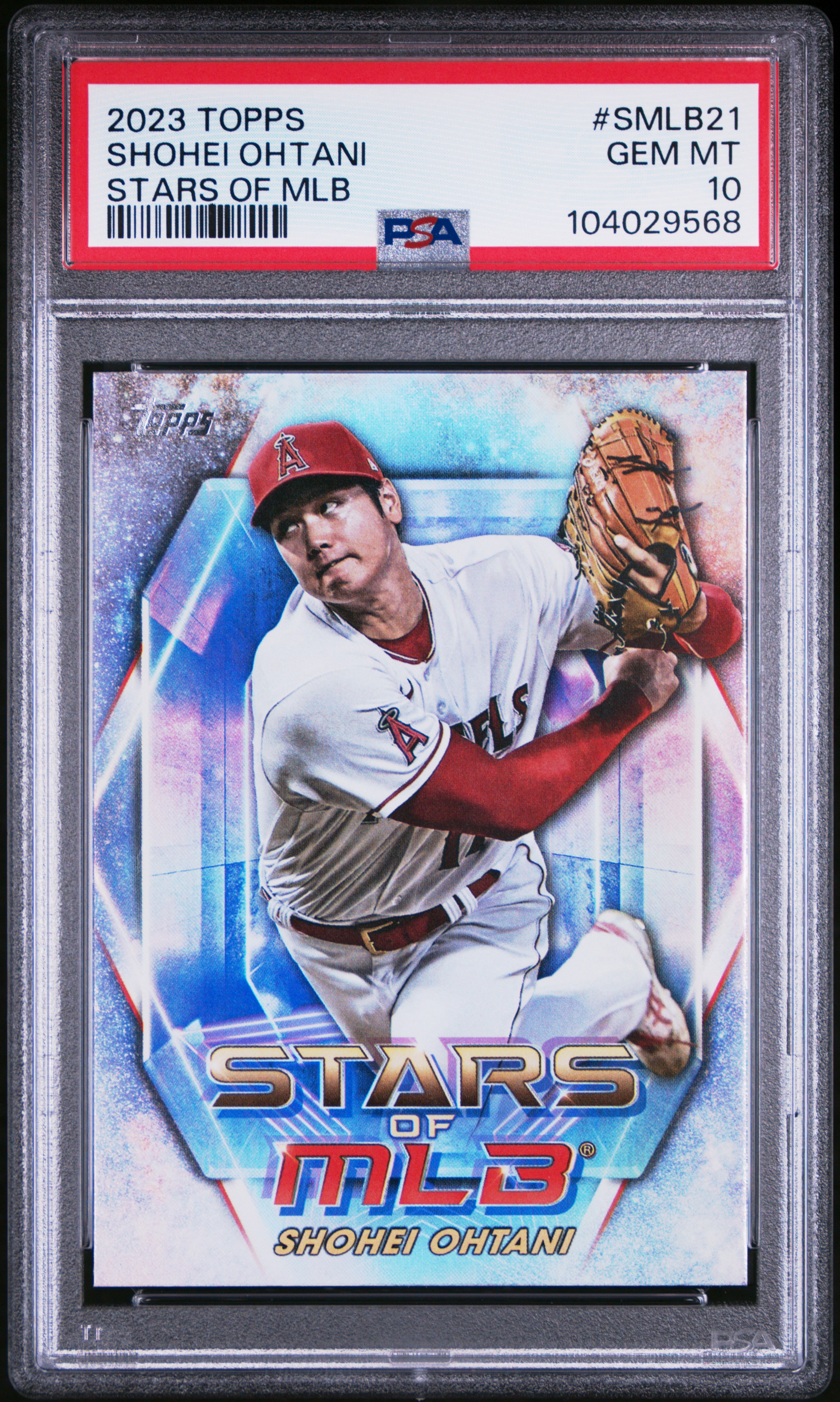 2023 Topps Stars Of Mlb Shohei Ohtani #Smlb21 Gem Mt 10 front