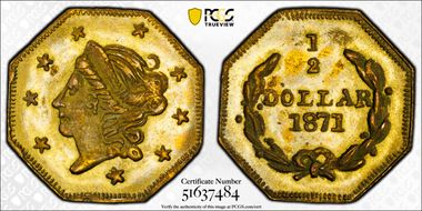 1871 G50C BG-911 MS66+