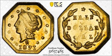 1871 G50C BG-924 MS64