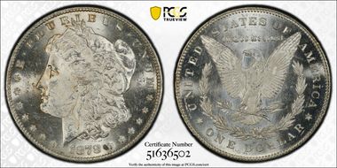 1878-S $1 MS63