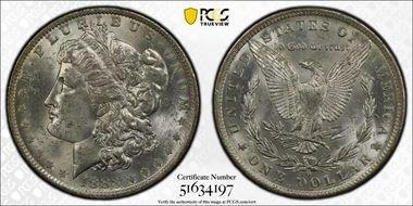 1883-O $1 MS62