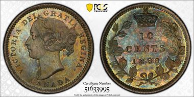 1888 10C SP65