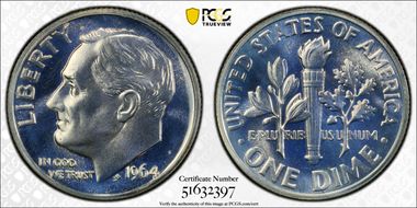 1964 10C PR67