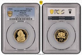 2024 10 Leva Virgin Mary The Golden Apple PR70DCAM